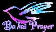 Ba'hai Prayer for Peace graphic