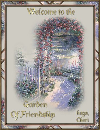 Garden of Friendship Welcome