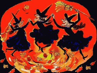 animated dancing witches